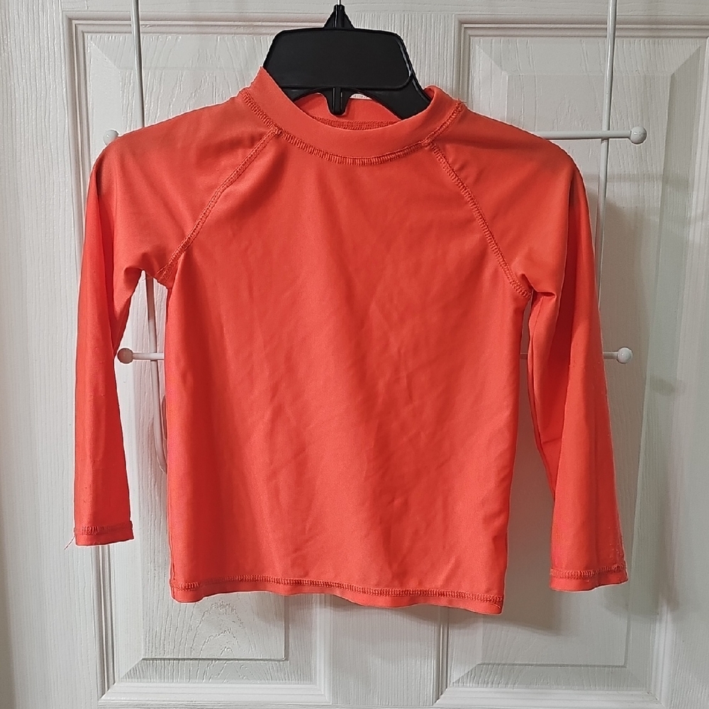 DREAMWAVE Vibrant Orange Kids Rashguard Size 4T